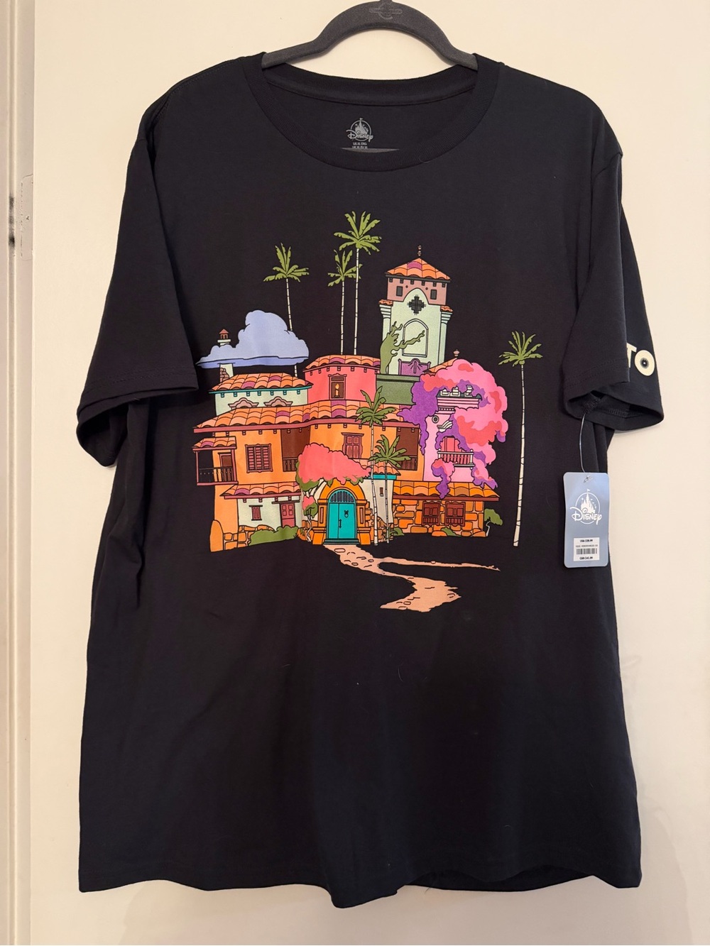 Disney Encanto Black Graphic T-Shirt size xl
